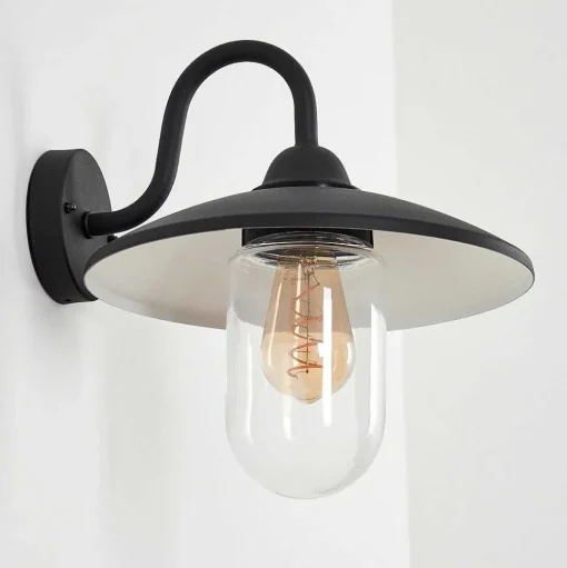 Applique Murale D'Exterieur Cadeade Anthracite, 1 Lumiere