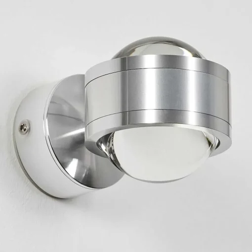 Applique Murale Indore Led Aluminium, 2 Lumieres