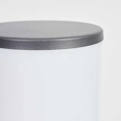 Borne Lumineuse Caserta Anthracite, 1 Lumiere, Detecteur De Mouvement