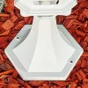 Borne Lumineuse Lentua Blanc, 1 Lumiere