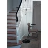 Bst 23 Tecnolumen Lampadaire Nickel Mat, Noir, 1 Lumiere