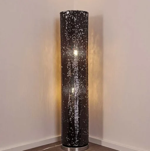 Lampadaire Sjaelland Chrome, 2 Lumieres