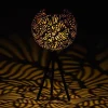 Lampe A Poser Eglo Z_Solar Led Or, Noir, 1 Lumiere