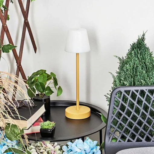 Lampe A Poser Maza Led Jaune, 1 Lumiere