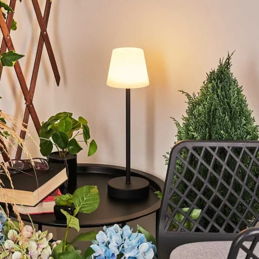 Lampe A Poser Maza Led Noir, 1 Lumiere