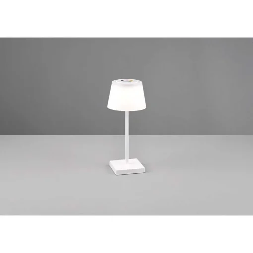 Lampe A Poser Reality Sanchez Led Blanc, 1 Lumiere, Changeur De Couleurs