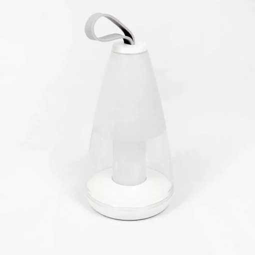 Lampe A Poser Yari Led Gris, Transparent, Blanc, 1 Lumiere, Telecommandes, Changeur De Couleurs