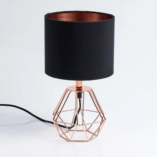 Lampe De Table Marang Cuivre, 1 Lumiere