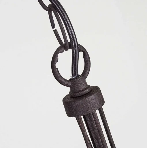 Lustre Oulandou Noir, 5 Lumieres