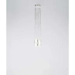 Lustre Serien Lighting Zoom Acier Inoxydable, 20 Lumieres