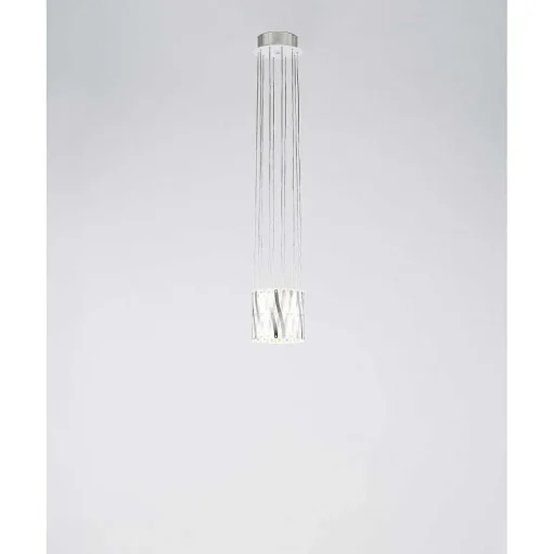 Lustre Serien Lighting Zoom Led Acier Inoxydable, 1 Lumiere