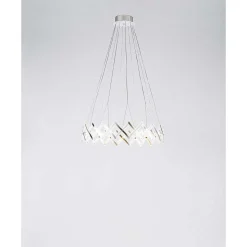 Lustre Serien Lighting Zoom Led Acier Inoxydable, 1 Lumiere