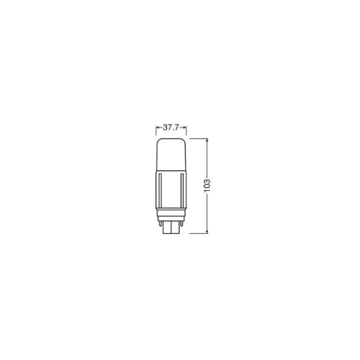 Osram Dulux G24D 5,5 Watt 3000 Kelvin 640 Lumen