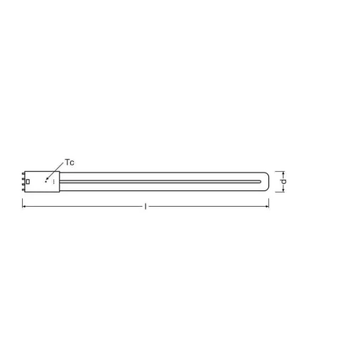 Osram Dulux Led 2G11 18 Watt 4000 Kelvin 2300 Lumen