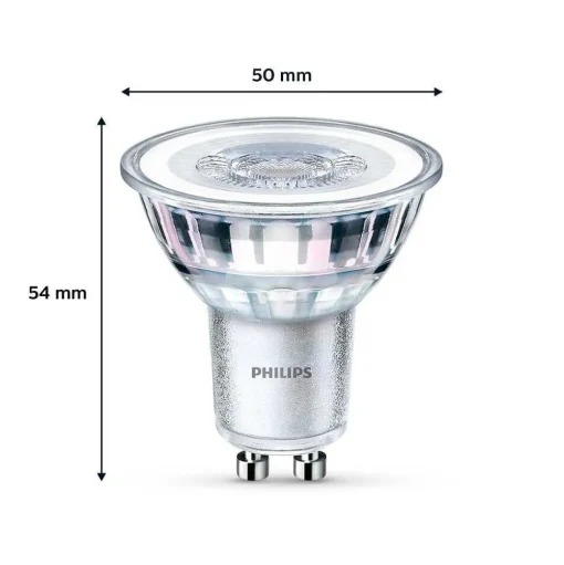 Philips Classic Lot De 6 Led Gu10 3,5 Watt 4000 Kelvin 275 Lumen