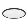Plafonnier Eglo Rovito-Z Led Noir, 1 Lumiere, Changeur De Couleurs