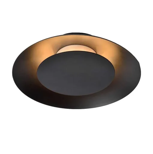 Plafonnier Lucide Foskal Led Noir