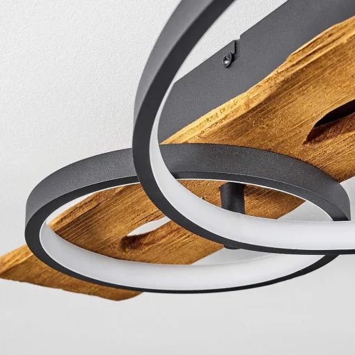 Plafonnier Nevogilde Led Ecru, 1 Lumiere