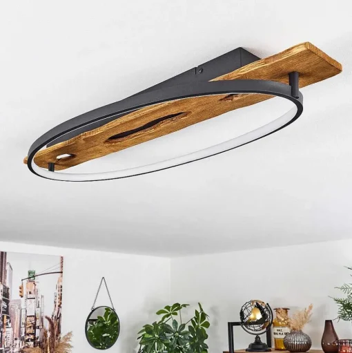 Plafonnier Nevogilde Led Ecru, 1 Lumiere