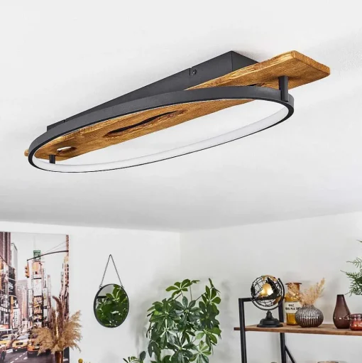 Plafonnier Nevogilde Led Ecru, 1 Lumiere