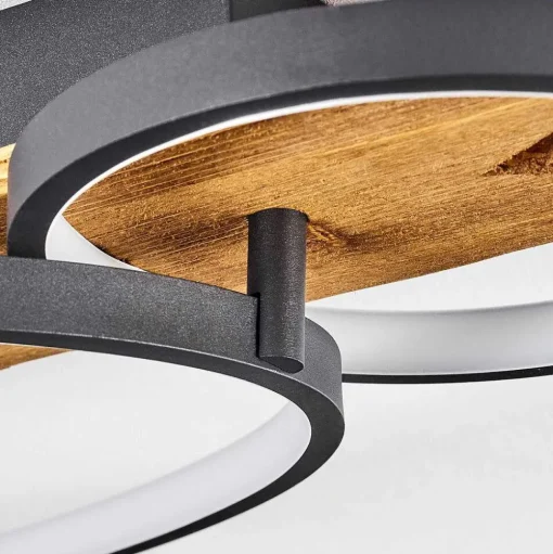 Plafonnier Nevogilde Led Ecru, 1 Lumiere
