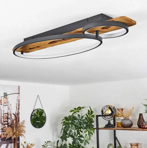 Plafonnier Nevogilde Led Ecru, 1 Lumiere