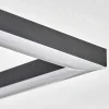 Plafonnier Obo Led Noir, 1 Lumiere