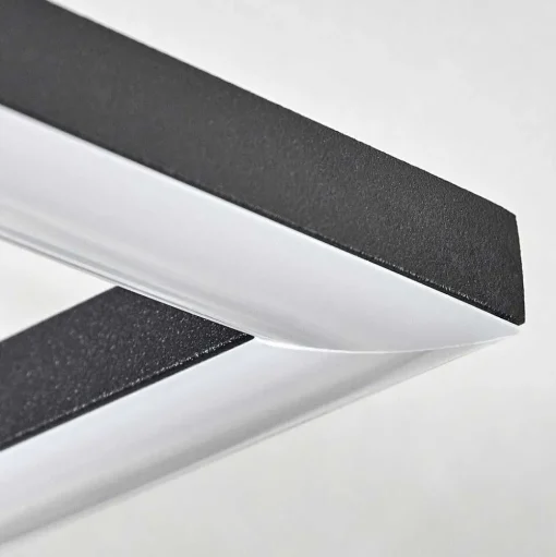 Plafonnier Obo Led Noir, 1 Lumiere