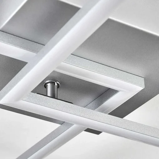 Plafonnier Obo Led Titane, 1 Lumiere