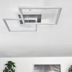 Plafonnier Obo Led Titane, 1 Lumiere
