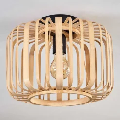 Plafonnier Oravi Bois Clair, 1 Lumiere