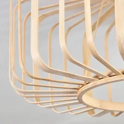 Plafonnier Oravi Bois Clair, 1 Lumiere