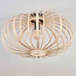 Plafonnier Oravi Bois Clair, 1 Lumiere