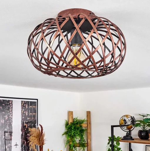 Plafonnier Oravi Cuivre, 1 Lumiere