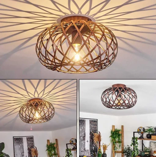 Plafonnier Oravi Cuivre, 1 Lumiere