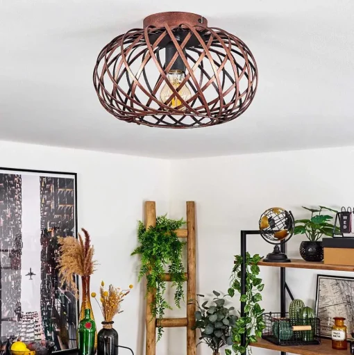 Plafonnier Oravi Cuivre, 1 Lumiere