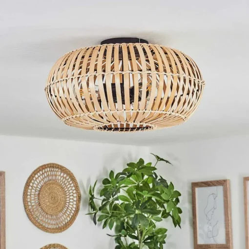 Plafonnier Oravi Noir, 3 Lumieres