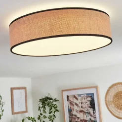 Plafonnier Parbiak Led Blanc, 1 Lumiere