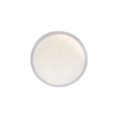 Plafonnier Paul Neuhaus Q-Lenny Led Blanc, 1 Lumiere, Telecommandes, Changeur De Couleurs