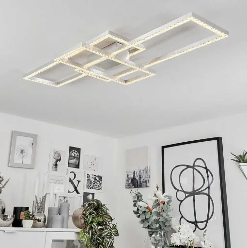 Plafonnier Serranos Led Aluminium, 1 Lumiere