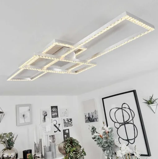 Plafonnier Serranos Led Aluminium, 1 Lumiere