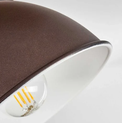 Plafonnier Svanfolk Brun, Noir, Blanc, 2 Lumieres