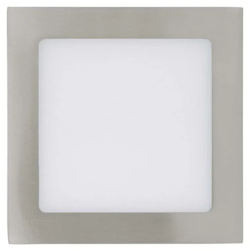 Spot Encastrable Eglo Fueva 1 Led Nickel Mat, 1 Lumiere